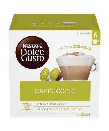 Nescafe Dolce Gusto Cappuccino Coffee Pods x 12