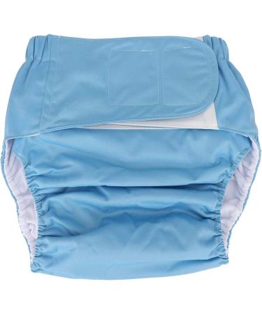 Adult Cloth Diapers - Waterproof Reusable Swim Diapers for Elderly - Diaper Blue - Buy Online on GoSupps.com