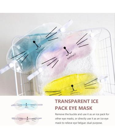 FOMIYES Cooling Eye Mask - 2pcs Gel Sleep Mask for Relaxation | Cold Compress Eye Patches for Sleep & Relaxation - Buy Online on GoSupps.com