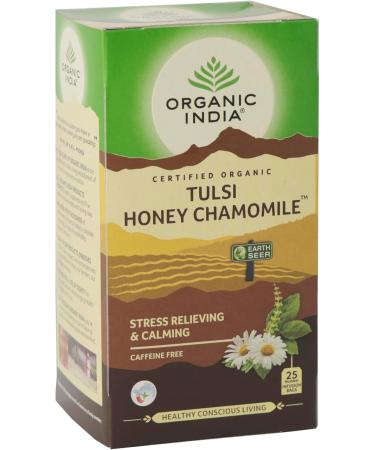  Organics India Organics India Tulsi Honey Chamomile 25 Tea Bags - Buy Online on GoSupps.com