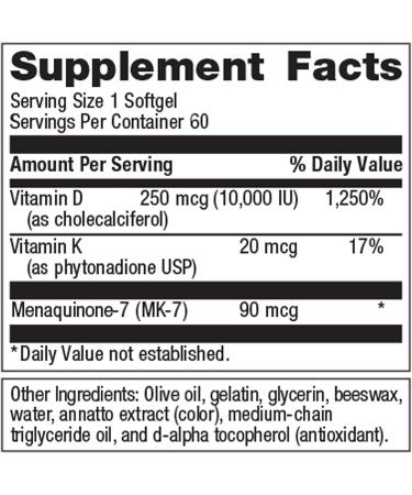 Metagenics Bundle - Immune Active & D3 10 000 + K - 60 Capsules of Immune Active for Immune Health Support - 60 Softgels of D3 10 000 + K for Immune Support Bone Health & Heart Health - Buy Online on GoSupps.com