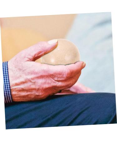 Minkissy 2 Piece Jade Fitness Handballs - Hand Exercise & Massage Balls for Outdoor Boccia - Premium Jade Rolling Balls for Hand Strength & Relaxation - Buy Online on GoSupps.com