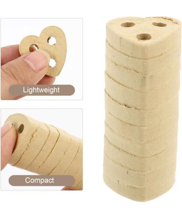 EXCEART 10pcs Ai Cake Stickers - Chinese Acupuncture Heat Therapy Moxa Care for Wellness | 3X 2.8cm - International Shipping - Buy Online on GoSupps.com