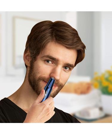 Shakven Nose And Ear Trimmer For Men | Eyebrow Trimmer For Men - Mens Nose Hair Trimmer Rechargeable 2 In 1 Hair Trimmer For Foot Beard Face Clip Hair Easy Cleansing Blue Nose Hair Tool - Buy Online on GoSupps.com