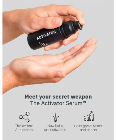 Copenhagen Grooming Beard Growth Kit - Beard Roller, Cleanser, Activator Serum, Oil & Comb for Men - 50 Days Supply - Buy Online on GoSupps.com