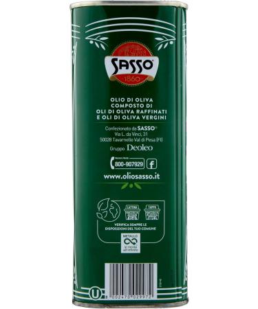  Sasso Sasso Olive Oil 1L - Buy Online on GoSupps.com