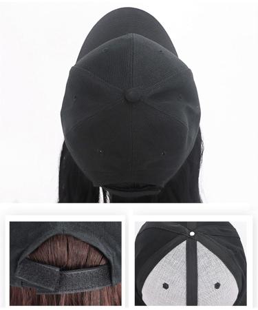 Baseball Cap with Hair Extensions Women Hat Wig Wth Short Hair Baseball Cap Connect With Wig Adjustable Hair Extensions Wigs Heat Resistant Fiber Hat Wig (Color : 8) - Buy Online on GoSupps.com