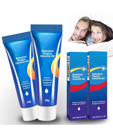 Lot de 2 Gels Correcteurs de Phimosis pour R tr cissement du Pr puce Gel Correcteur pour L'exc s de Pr puce Ingr dients Naturels Gel de Correction du Phimosis du Pr puce Soulagement Rapide