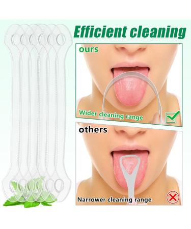 Disposable Tongue Scraper Tongue Cleaner for Adults and Kids - 50 Count - Buy Online on GoSupps.com