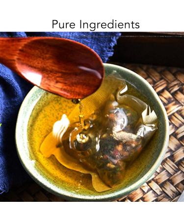 Liver Care Tea Healthy Herbal Flower Tea Powder Grinding Process Filter Paper Tea Bags Delicious Color and Taste for Well-Being - Buy Online on GoSupps.com