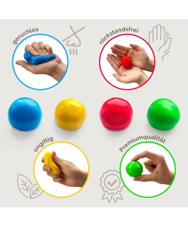 Premium Therapy Canteen Set | Vegan & Odorless | 4 Colors & Hardness Levels | Enhance Relaxation Concentration & Strength | International Shipping Available - Buy Online on GoSupps.com