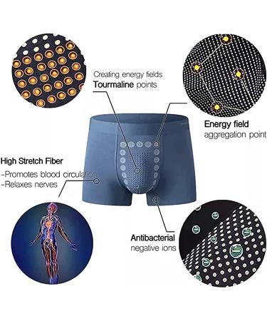 Sohefa Mageft Energy Field Therapy Men Pants - Purple/Red, X-Large (2/3/6PCS) - Buy Online on GoSupps.com