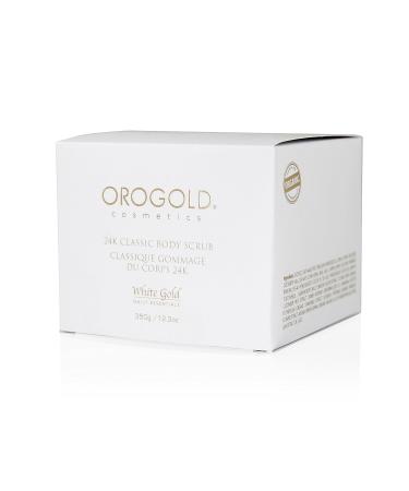 Orogold 24K White Gold Classic Body Scrub Exfoliator - 275g | Luxury Skincare for Radiant Skin - Buy Online on GoSupps.com