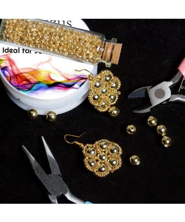 Anezus 7 Pcs Jewelry Pliers and Beading Wire Tools Set for Jewelry Making and Repair - Buy Online on GoSupps.com