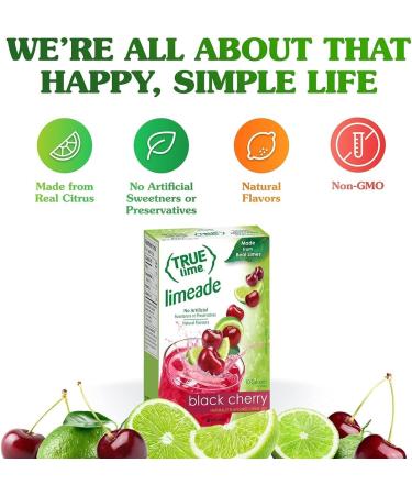 True Lime Watermelon Limeade Water Enhancer Drink Mix Low-Calorie Powdered Drink Mix Water Flavor Packets with Stevia (10 Packets) 10 g (Pack of 1) - Buy Online on GoSupps.com