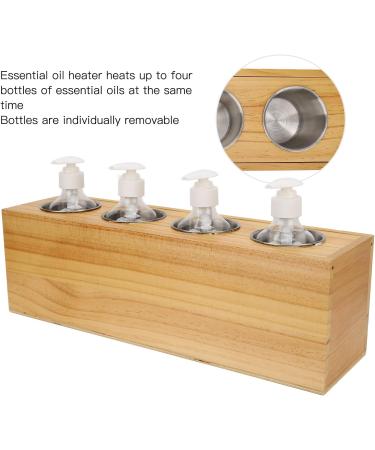 4 Bottles of Massage Oil & Fast Warming Lotion Warmer - Removable Easy Clean EU Connector - Buy Online on GoSupps.com