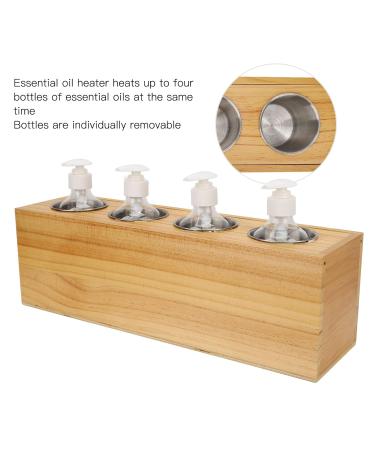 Buy 4 Bottles Massage Oil Heater | Electric Heat Therapy Massager - Constant Temperature for Therapists & Spa (EU Connector) - Buy Online on GoSupps.com