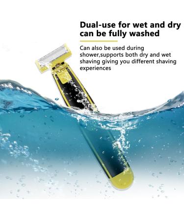 Katslyn Wet and Dry Shaver for Men Body Shavers for Men Wet and Dry Electric Shaver Mens Body Shaver Ergonomic Full Body Washed Wet and Dry Shaver USB Rechargeable (with Eyebrow Trimmer *1) - Buy Online on GoSupps.com
