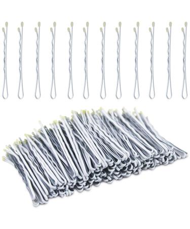 White Bobby Pins  METLUCK 200Pcs White Hair Pins Waves Bobby Pins Hair Accessories for Women  White Gray Hair (2.2inch/5.5cm) - Buy Online on GoSupps.com
