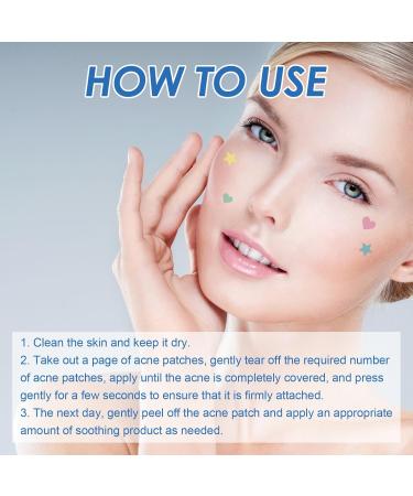 Buy Facial Acne Patches - Hydrocolloid Treatment with Tea Tree Oil & Salicylic Acid | 216 Tablets for Pimples & Blemishes - Buy Online on GoSupps.com