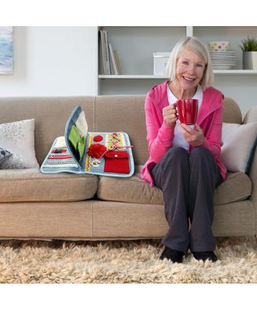 Nestel Blanket for Dementia - Sensory Comfort for Seniors | Alzheimers & Dementia Care Aids - Buy Online on GoSupps.com