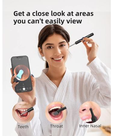 BEBIRD R1+ Ear Wax Removal Tool with 300W Camera and 7 Replacement Tips - Ear Cleaner and Otoscope for Safe Earwax Removal - Buy Online on GoSupps.com