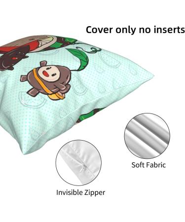 YYHHAOFA Sunflower Seeds Watermelon Seeds Prints Universal Pillowcase for All Seasons 20"x20" : Soft and Comfortable Suitable for car Sofa Black 20"x20" - Buy Online on GoSupps.com