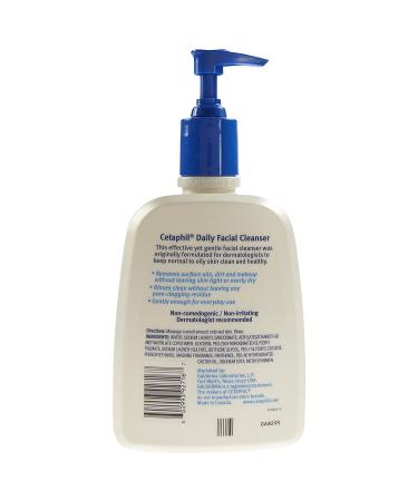 Cetaphil Daily Facial Cleanser 16 oz - Gentle Face Wash for Daily Use - Buy Online on GoSupps.com