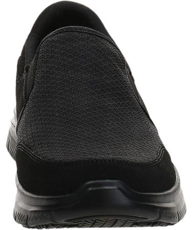 Skechers Men's Flex Advantage Sr Mcallen-m 10.5 Black - Comfortable Slip-Resistant Work Shoe - Buy Online on GoSupps.com
