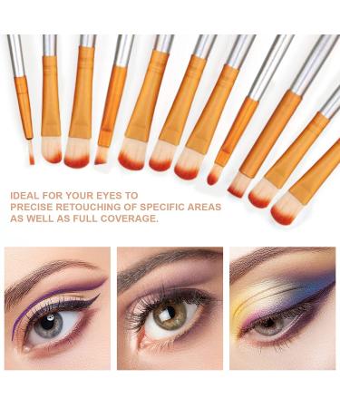 Daxstar Makeup Brush Set - 32PCS Professional Foundation Face Eye & Lip Brushes | Synthetic Hair Aluminum Champagne Gold - Ideal for Flawless Makeup Application - Buy Online on GoSupps.com