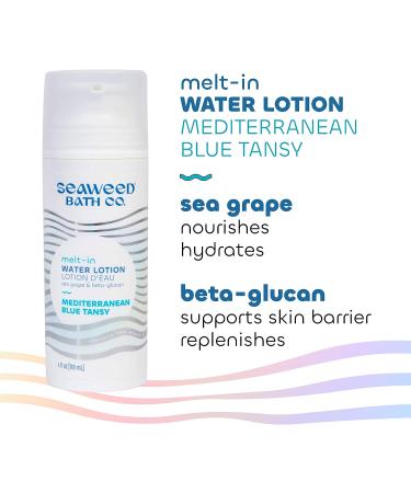 Seaweed Bath Co. Mediterranean Blue Tansy Lotion - 4 oz | Sea Grape & Beta-Glucan Formula - Buy Online on GoSupps.com