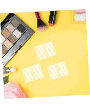 POPETPOP Clear Tape 30 Sheets Tapes Sides Double Practical Transparent Invisible Eyelid Double-Side Stickers White Korean Makeup - Buy Online on GoSupps.com