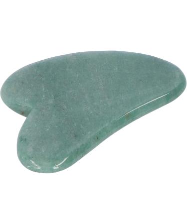 Heart-Shaped Scratch Plate - Polished Crystal Massage Device for Face Shoulder Leg & Belly | International Shipping - Buy Online on GoSupps.com