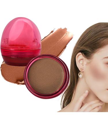 Powder Blusher | Monochrome Lightweight Blusher for Women - Face Makeup Essentials for Young Ladies for Working Home Gathering Dating Traveling Shopping Shzons 01# Bronze - Buy Online on GoSupps.com