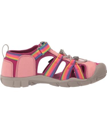 KEEN Kids Seacamp 2 CNX-Baby Sandal - 6 UK Child - Rainbow Festival Fuchsia - Buy Online on GoSupps.com