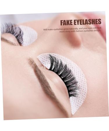 DRESSOOS 1 Pair False Party Eyelashes Eye Lashes Makeup Eyelashes Natural Looking False Lashes False Eyelashes Short Eyelashes Lash Adhesive Strips Eye Decors Curly Extend 3d Chemical Fiber - Buy Online on GoSupps.com