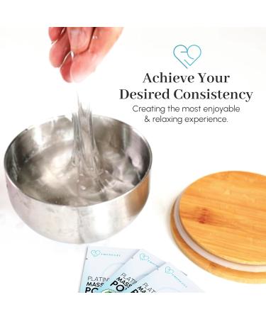 Premium Nuru Massage Gel Powder - 3 x 5g Sachets | Makes 500ml | Paraben & Glycerine Free | Made in Japan - Buy Online on GoSupps.com