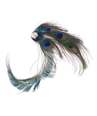 Beaupretty Feder Haircap Fascinators Pfau Flapper Headdress Women Party Headgear Hairdressing Jewelry For Women And Girls