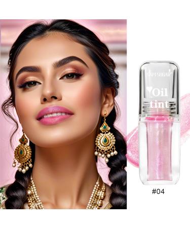 2 Pcs Magic Color Changing Lip Oil - Long Lasting Glitter Shimmer Lip Gloss Non-Sticky & Moisturizing - Fresh Texture Lip Glow Makeup (Glitter 02# + 04 - Buy Online on GoSupps.com