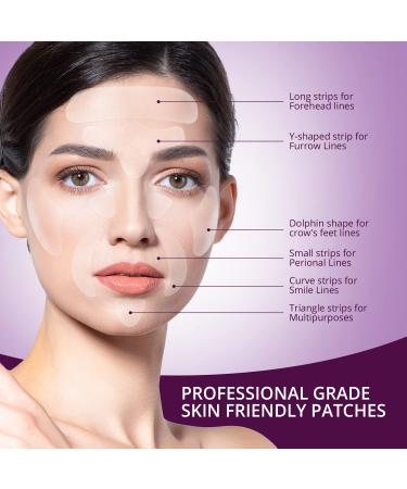 Novapholia Forehead Wrinkle Patches Set - 192 PCS Anti Wrinkle Tape for Face - Reduce Forehead, Eye, Mouth & Upper Lip Wrinkles - Face Tape for Wrinkles - Buy Online on GoSupps.com
