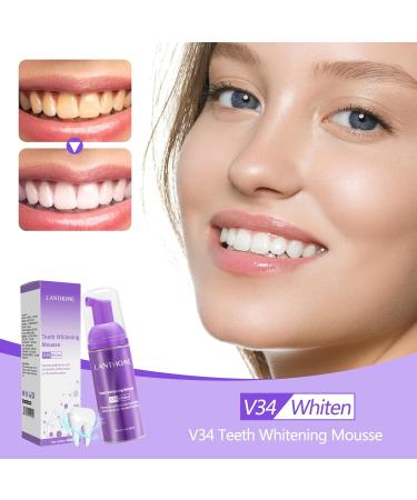 Tooth Mousse Oral Crystal - Purple Toothpaste for White Teeth - Whitening Mousse - Teeth Whitening Toothpaste - Color Correction - Buy Online on GoSupps.com