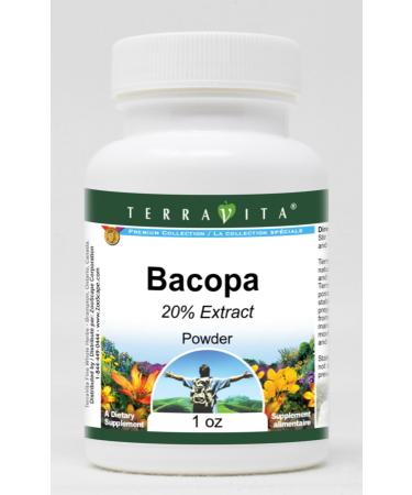 Bacopa 20% Powder (1 oz ZIN: 519223) - 3 Pack