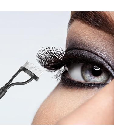 GREVOSEA Eyelash Separator - Double Head Brush & Comb for Perfect Mascara Application | 16cm Eyelash Tools (Black) - Buy Online on GoSupps.com