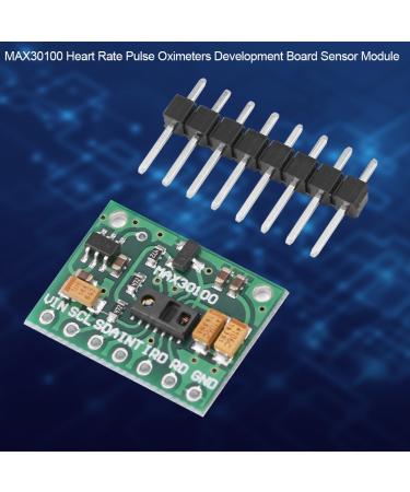 MAX30100 Heart Rate Monitor Sensor Module - Integrated LEDs & Programmable Sampling Rate for Assistive Devices | International Shipping Available - Buy Online on GoSupps.com