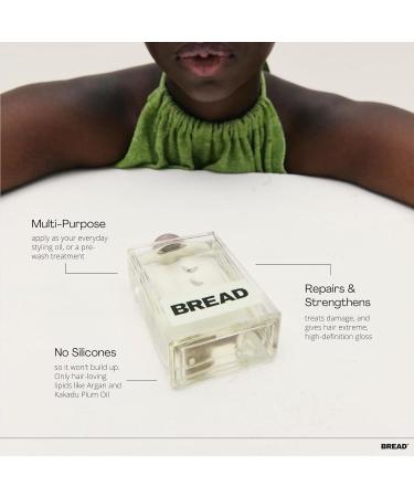 Bread Beauty Hair Oil | Everyday Gloss for All Hair Types | Silicone-Free Color Safe Cruelty Free | 3.3oz International Shipping - Buy Online on GoSupps.com