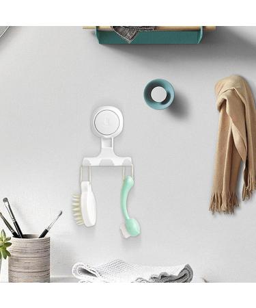 Troonz Razor Holder Hook - Reusable Self-Adhesive Shower Suction Hooks for Razors Towels Coats & More | International Shipping Available - Buy Online on GoSupps.com