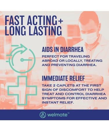 WELMATE Recovery Bundle Sodium Chloride Tablets 300ct Anti-Diarrheal Loperamide HCL 2mg - Buy Online on GoSupps.com