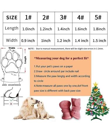 URBEST Dog Shoes 4Pcs with Hook Loop Closure for Chihuahua - Brown Boots - Buy Online on GoSupps.com