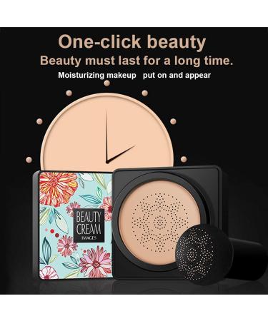 BB Cream Mushroom Head Air Cushion | CC Cream Foundation - Moisturizing & Brightening Liquid Makeup - Buy Online on GoSupps.com