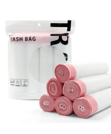 Household Drawstring Garbage Bags are Suitable for Kitchens Homes lawns Parties Degradablered45*50 80pcs/Bag 4rolls